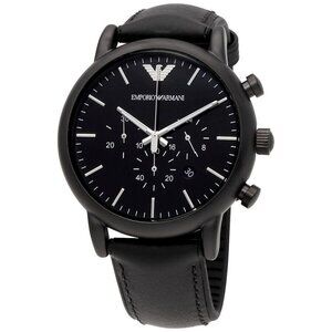 FX03582B NWT Emporio Armani Fashion Men's Quartz Steel Authentic Watch